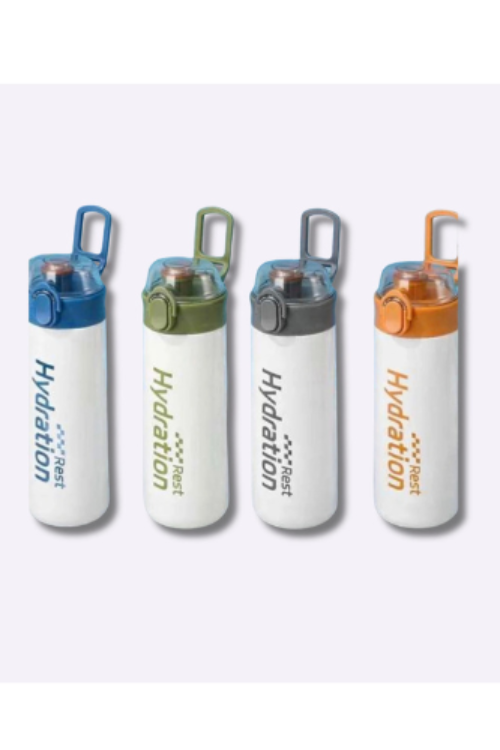 Hydration Sports Water Bottle with Flip Lid & Carry Handle