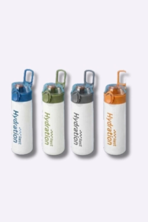 Hydration Sports Water Bottle with Flip Lid & Carry Handle
