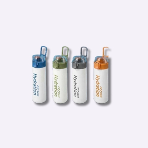 Hydration Sports Water Bottle with Flip Lid & Carry Handle