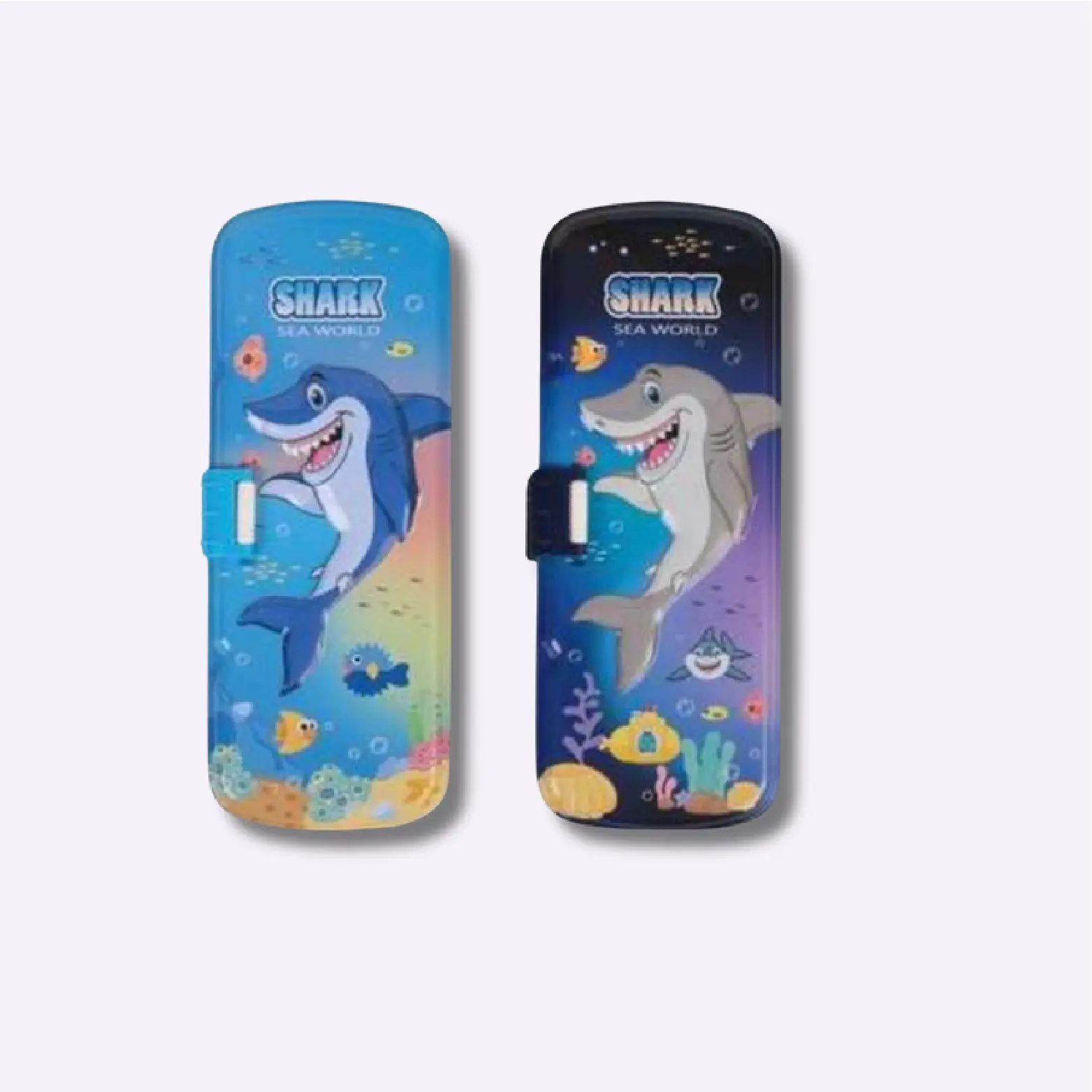 Shark Sea World Kids Pencil Box β Cartoon Printed Hard Case Pencil Box