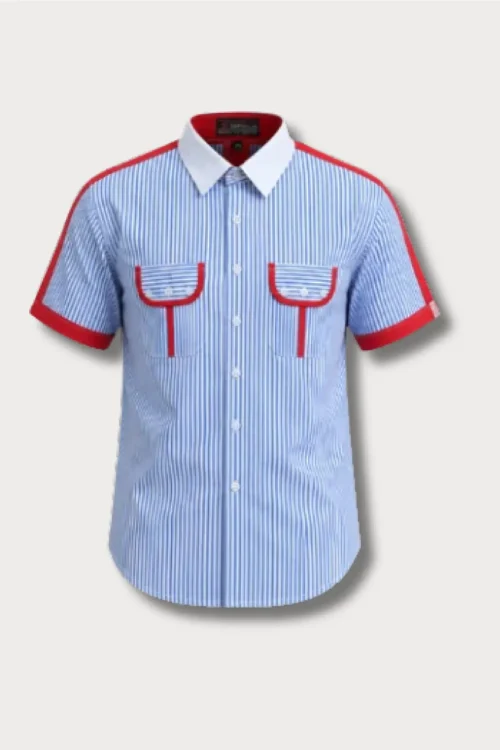 GD Goenka SHIRT H/S STRIPE (F) -III – XII